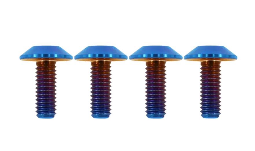 Tuttio Peg Mount Titanium Bolts (Pack of 4) - Voltx