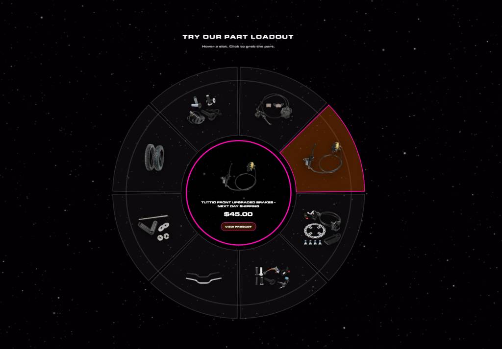 Parts Loadout Wheel