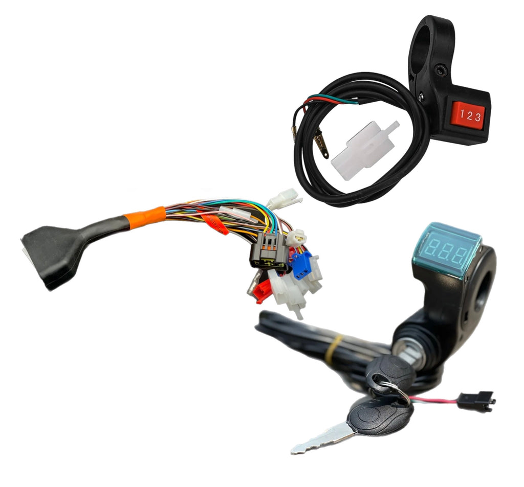 Tuttio Voltmeter, 3 Speed Switch, Surron Throttle & Harness (Plug N Play)