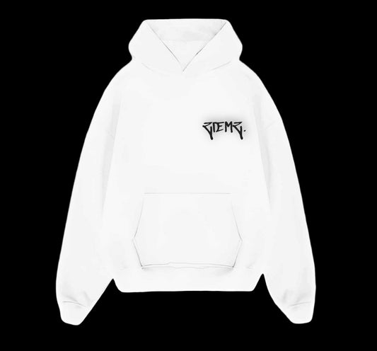 Ziemz White Hoodie