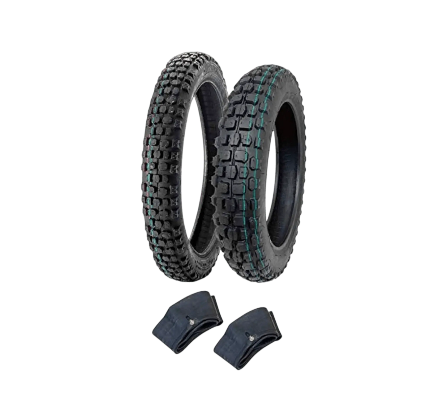 Knobby Tire Set For Tuttio (With Tubes) - Voltx