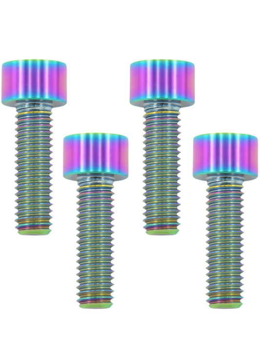 Tuttio Bar Mount Titanium Bolts (Pack of 4) - Voltx