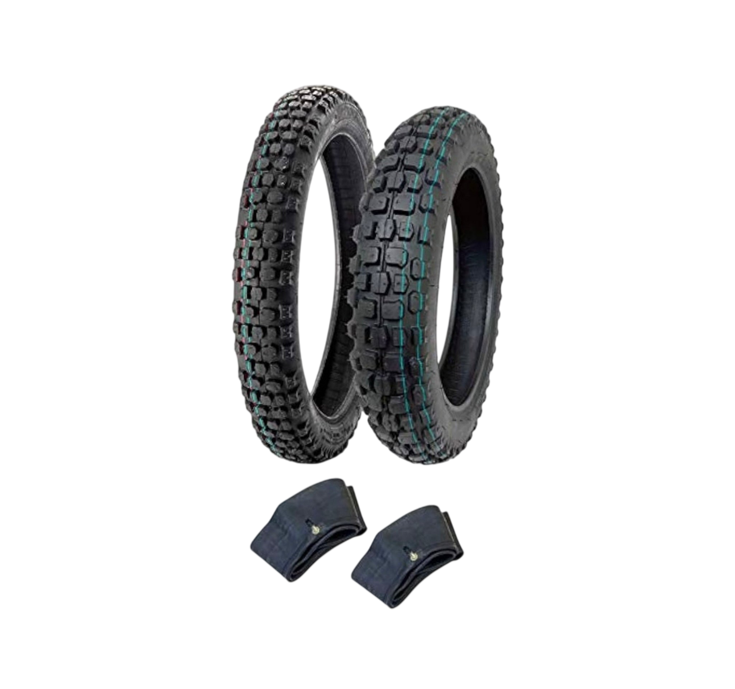 Knobby Tire Set For Tuttio (With Tubes) - Voltx