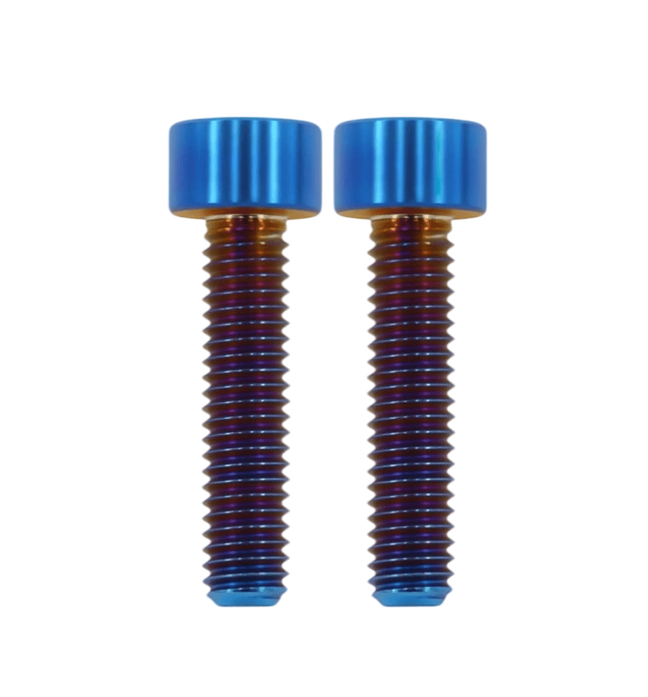 Tuttio Chain Gaurd Titanium Bolts (Pack of 2) - Voltx