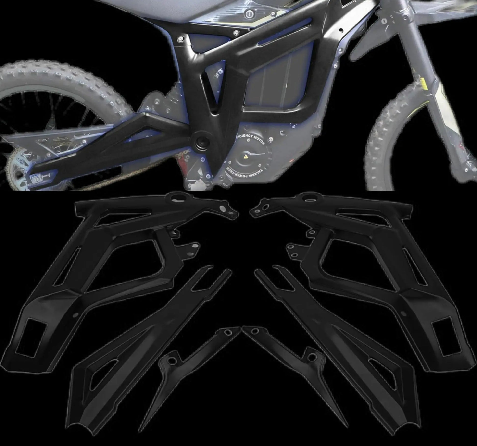 Talaria MX3/4/5 Frame Guards - Ships Within 2 Days - Voltx
