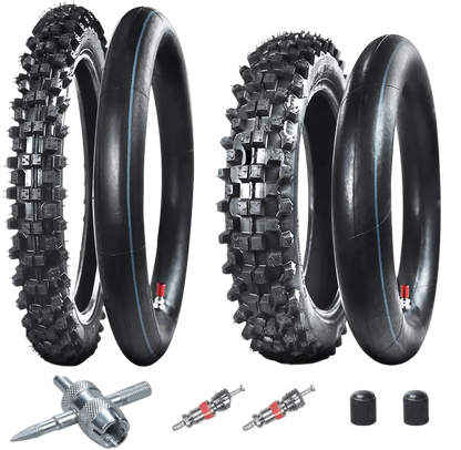 Tuttio Dirt Tire Set w/ Tube - Ships Next Day - Voltx