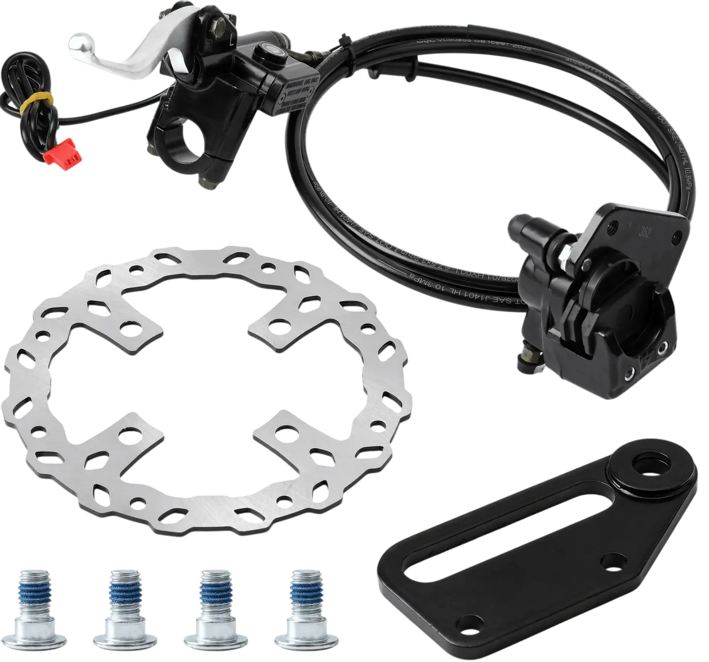 Tuttio Rear Brake Assembly (w/ Caliper and Mount) - Next Day Shipping - Voltx