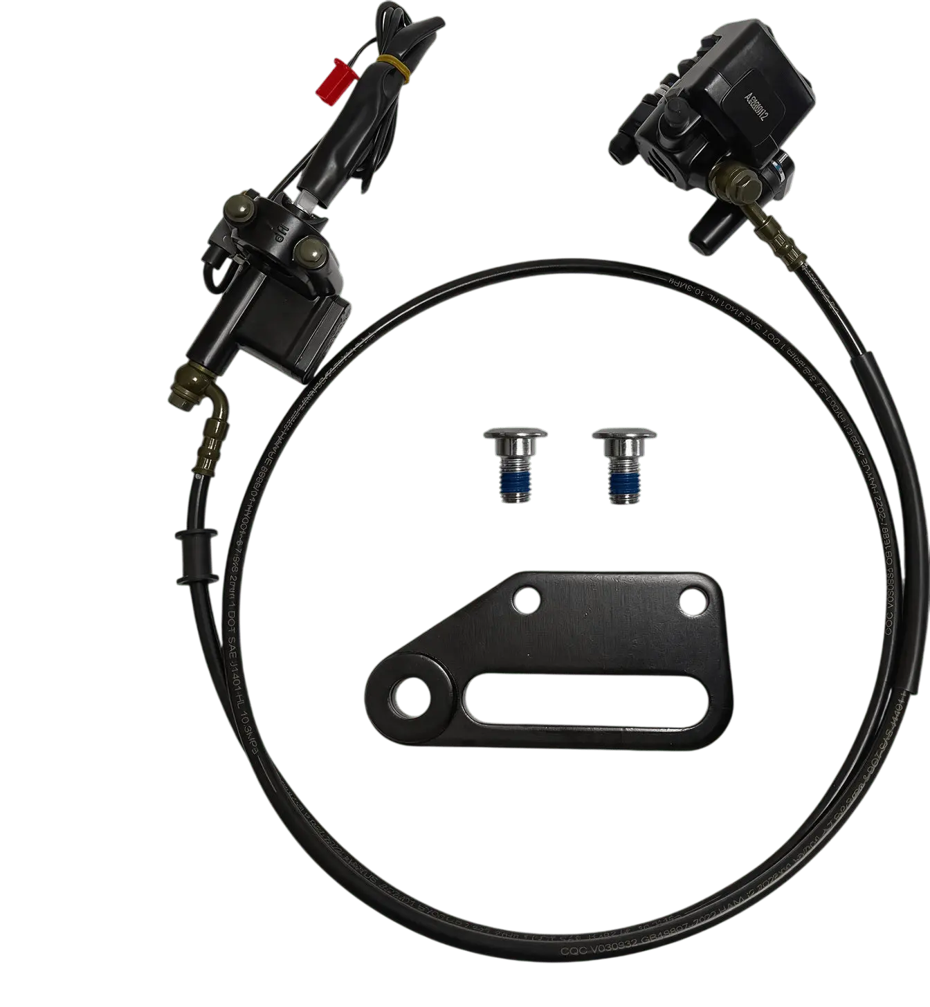 Tuttio Rear Brake Assembly (w/ Caliper and Mount) - Next Day Shipping - Voltx