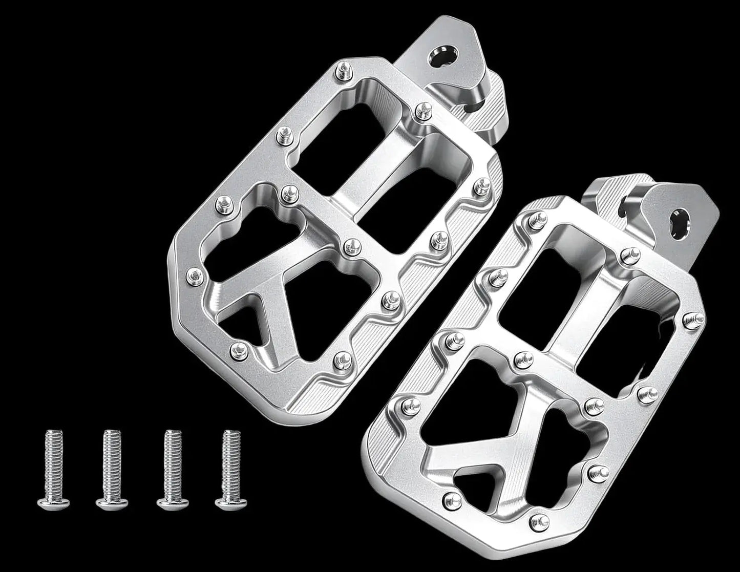 Universal Wide CNC Aluminum Foot Pegs - Voltx