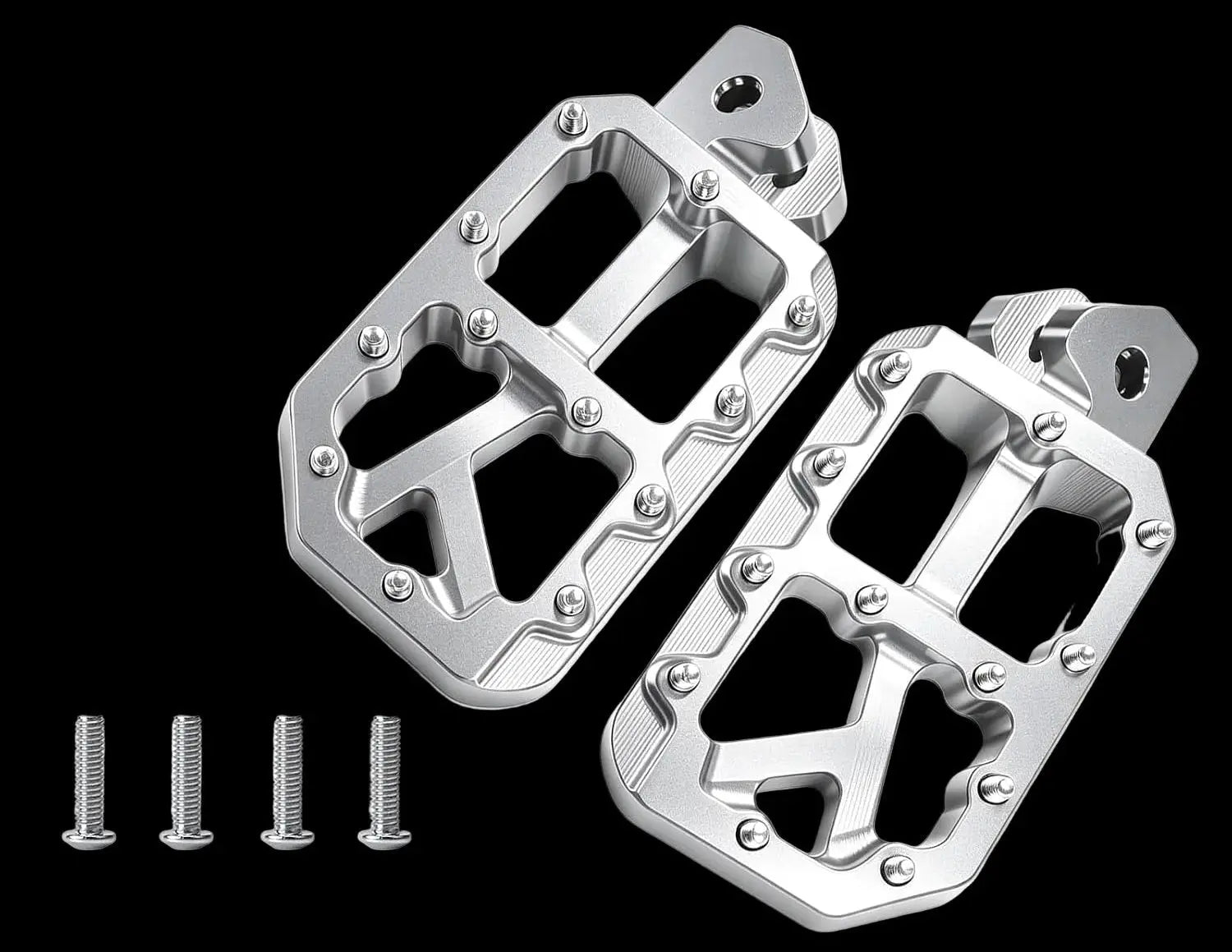Universal Wide CNC Aluminum Foot Pegs - Voltx