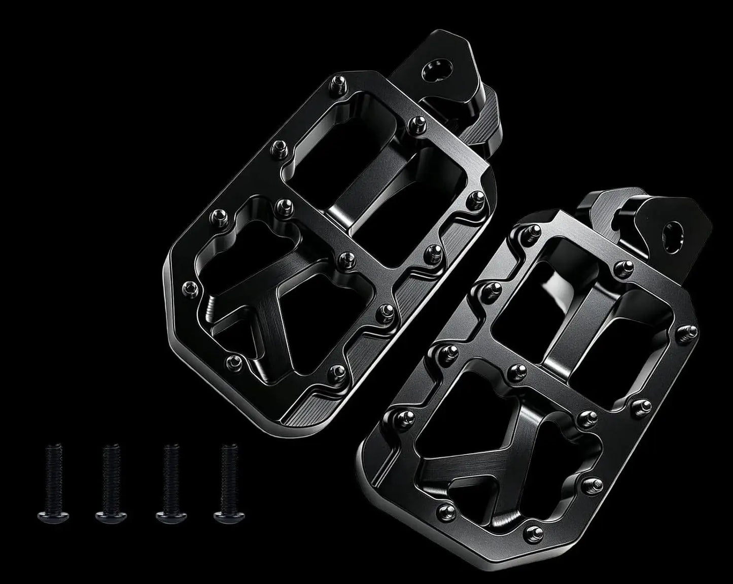 Universal Wide CNC Aluminum Foot Pegs - Voltx