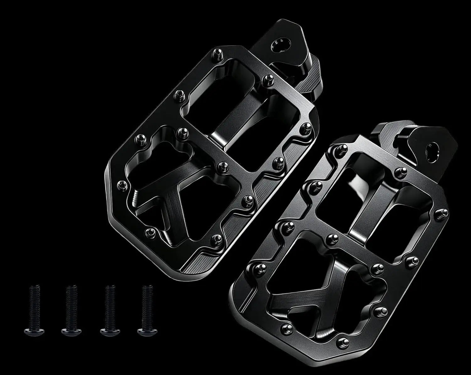 Universal Wide CNC Aluminum Foot Pegs - Voltx