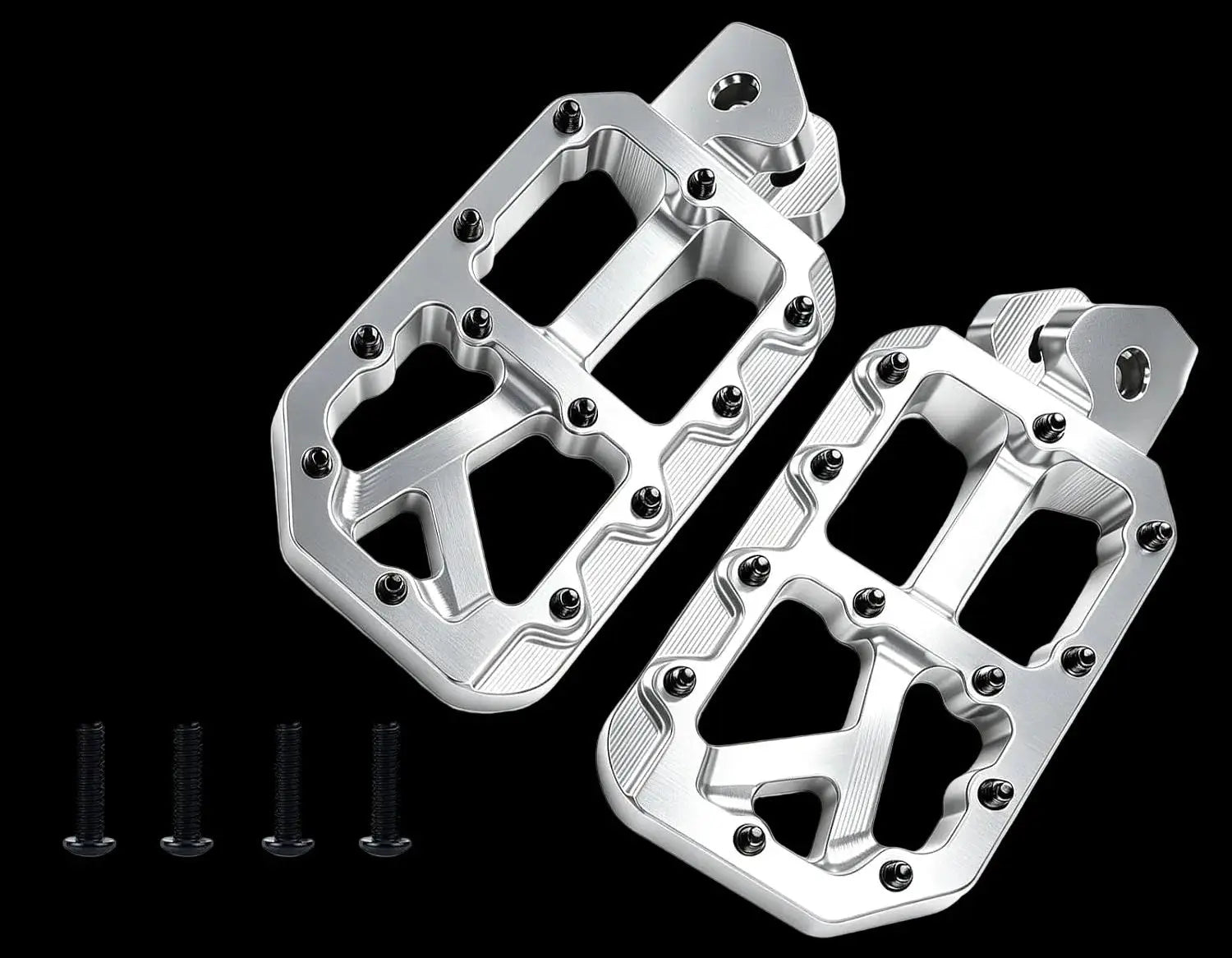 Universal Wide CNC Aluminum Foot Pegs - Voltx