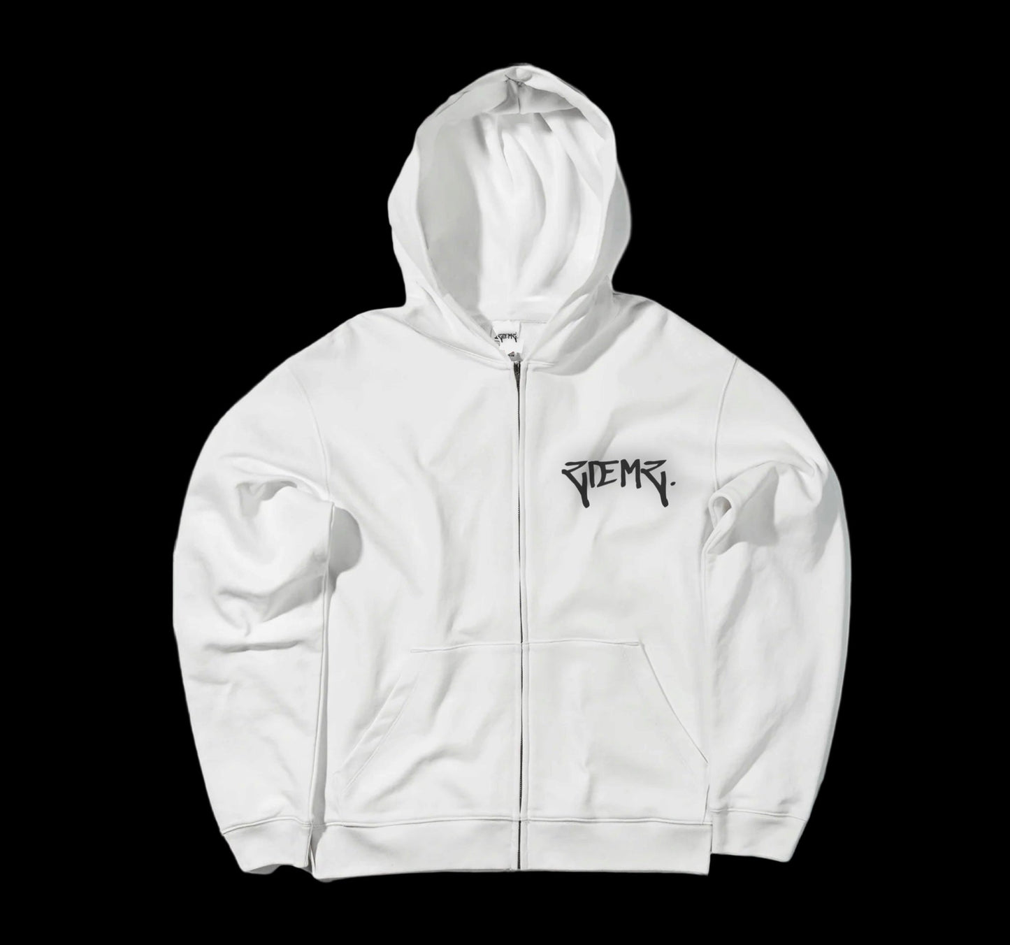 Ziemz White Zip Up - Voltx